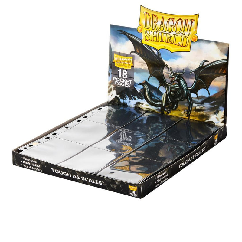 Dragon Shield 18-Pocket Pages Clear - Destination Retro