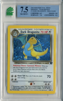 MNT - 7.5 -  Dark Dragonite - Holo Rare - Team Rocket - Destination Retro
