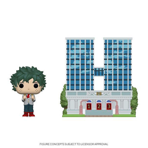 Deku in Uniform with High School (My Hero Academia) - Destination Retro