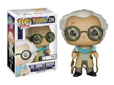 Dr. Emmett Brown (1955 - w/ Jumper Cables) (Back to the Future) - Destination Retro