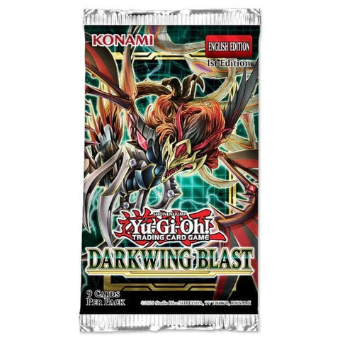 YU-GI-OH! - DARKWING BLAST - BOOSTER PACK (1ST EDITION) - Destination Retro