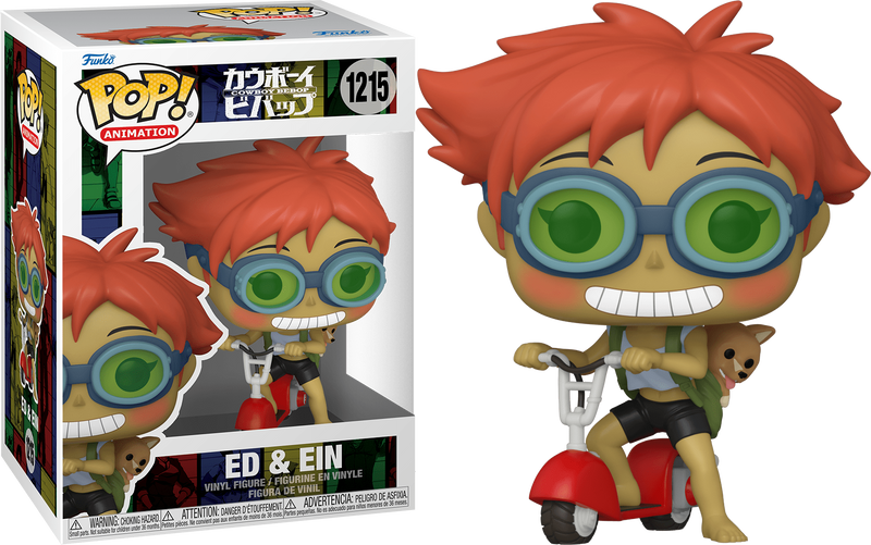 Ed and Ein (Scooter) (Cowboy Bebop) - Destination Retro