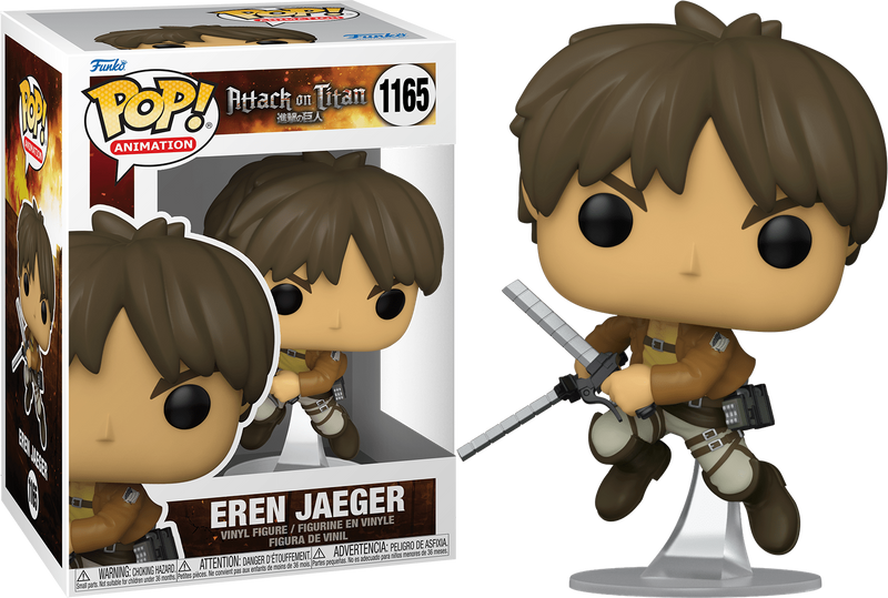 Eren Jaeger (Action Pose) (Attack on Titan) - Destination Retro