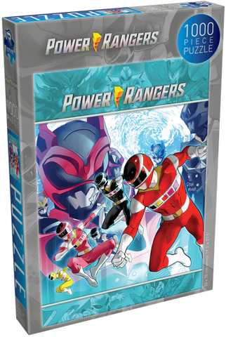 PUZZLES - POWER RANGERS - RISE OF THE PSYCHO RANGERS - 1000 PIECES - Destination Retro