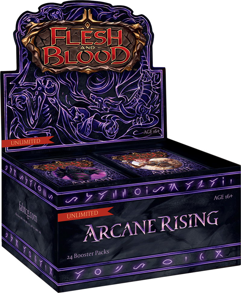 FLESH AND BLOOD  - ARCANE RISING - UNLIMITED BOOSTER BOX - Destination Retro