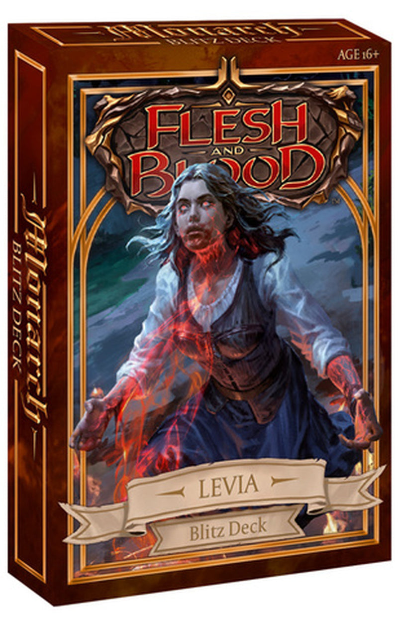 FLESH AND BLOOD  - MONARCH - LEVIA BLITZ DECK - Destination Retro