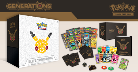 Pokemon Generations Elite Trainer Box - Destination Retro