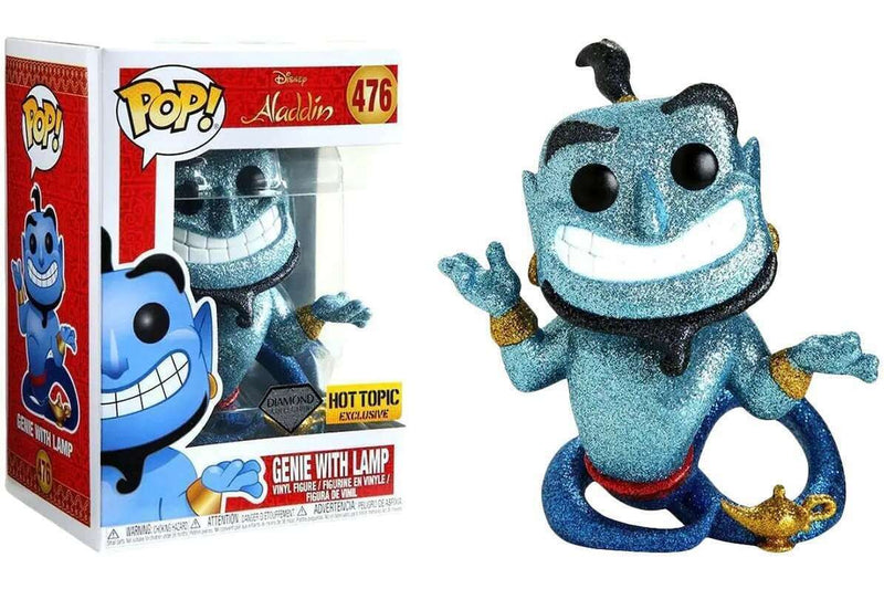 Genie with Lamp (Glow in the Dark) (Diamond Collection) (Aladdin) - Destination Retro