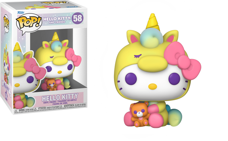Hello Kitty (Unicorn Pajamas) (Hello Kitty and Friends) - Destination Retro