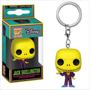 Jack Skellington (Blacklight) (The Nightmare Before Christmas) (Pocket Pop! Keychain) - Destination Retro