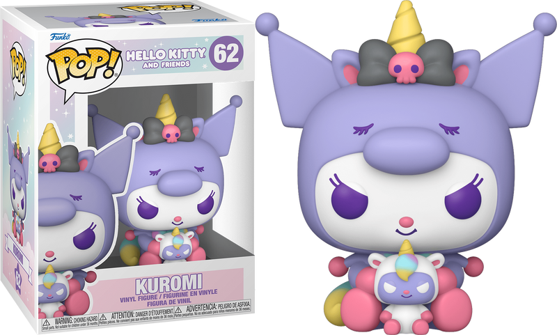Kuromi (Unicorn Pajamas) (Hello Kitty and Friends) - Destination Retro