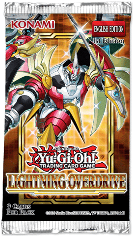 YU-GI-OH! - LIGHTNING OVERDRIVE - BOOSTER PACK (1ST EDITION) - Destination Retro