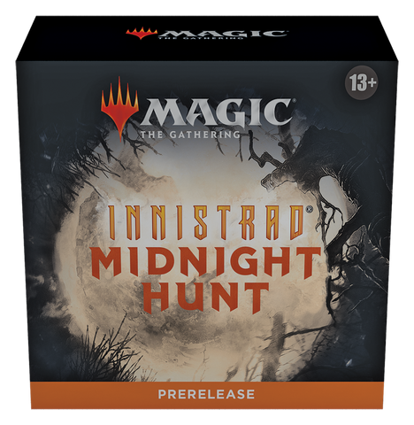 MTG - INNISTRAD: MIDNIGHT HUNT - PRERELEASE FROM HOME PACK (+1 BONUS BOOSTER PACK) (AVAILABLE SEPTEMBER 17TH) - Destination Retro