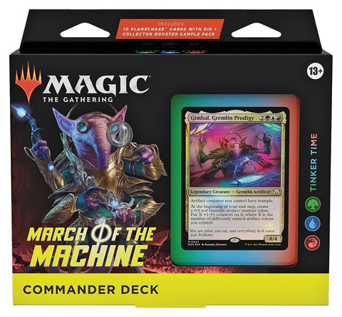 MTG - MARCH OF THE MACHINE - COMMANDER DECK - TINKER TIME - Destination Retro