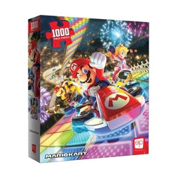 PUZZLES - SUPER MARIO - Mario Kart Rainbow Road 1000 PIECES - Destination Retro
