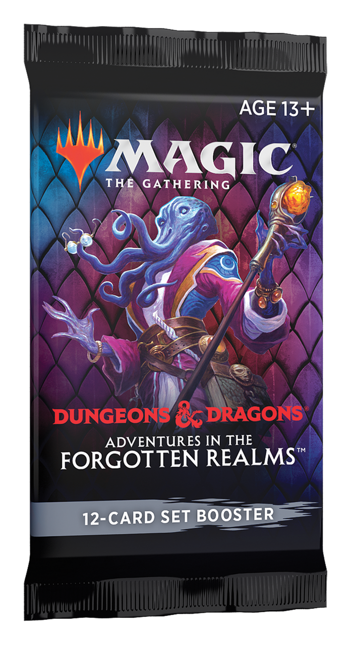 MTG - DUNGEONS & DRAGONS: ADVENTURES IN THE FORGOTTEN REALMS - SET BOOSTER PACK - Destination Retro