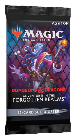MTG - DUNGEONS & DRAGONS: ADVENTURES IN THE FORGOTTEN REALMS - SET BOOSTER PACK - Destination Retro