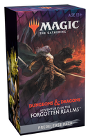 MTG - DUNGEONS & DRAGONS: ADVENTURES IN THE FORGOTTEN REALMS - PRERELEASE FROM HOME PACK (+1 BONUS PACK) (AVAILABLE JULY 16TH) - Destination Retro