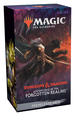 MTG - DUNGEONS & DRAGONS: ADVENTURES IN THE FORGOTTEN REALMS - PRERELEASE FROM HOME PACK (+1 BONUS PACK) (AVAILABLE JULY 16TH) - Destination Retro