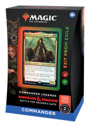 MTG - COMMANDER LEGENDS: BATTLE FOR BALDUR'S GATE - COMMANDER DECK - EXIT FROM EXILE - Destination Retro