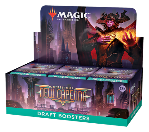 MTG - STREETS OF NEW CAPENNA - DRAFT BOOSTER BOX (PRE-ORDER) - Destination Retro