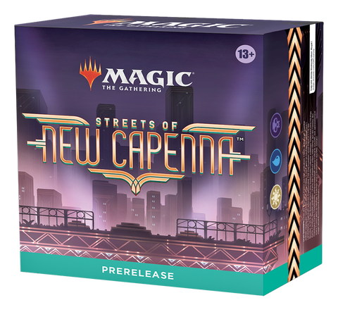 MTG - STREETS OF NEW CAPENNA - PRERELEASE KIT - THE OBSCURA + 1 BONUS BOOSTER PACK (PRE-ORDER) LIMIT 2 PER CUSTOMER - Destination Retro