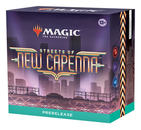 MTG - STREETS OF NEW CAPENNA - PRERELEASE KIT - THE MAESTROS + 1 BONUS BOOSTER PACK (PRE-ORDER) LIMIT 2 PER CUSTOMER - Destination Retro