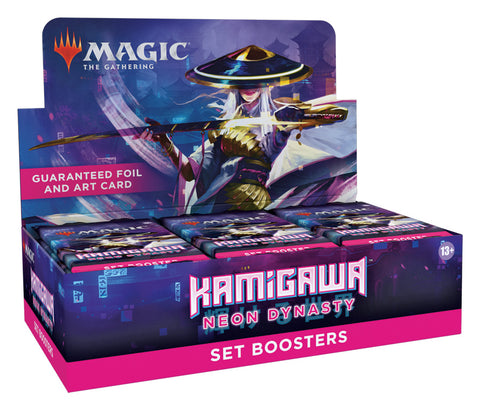 MTG - KAMIGAWA: NEON DYNASTY- SET BOOSTER BOX - Destination Retro