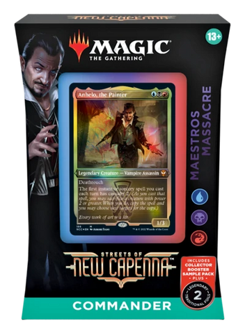 MTG - STREETS OF NEW CAPENNA - COMMANDER DECK - MAESTROS MASSACRE - Destination Retro