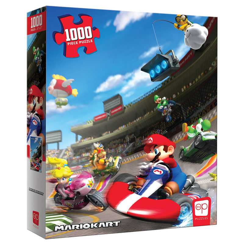 PUZZLES - SUPER MARIO - Products Mario Kart - 1000 PIECES - Destination Retro