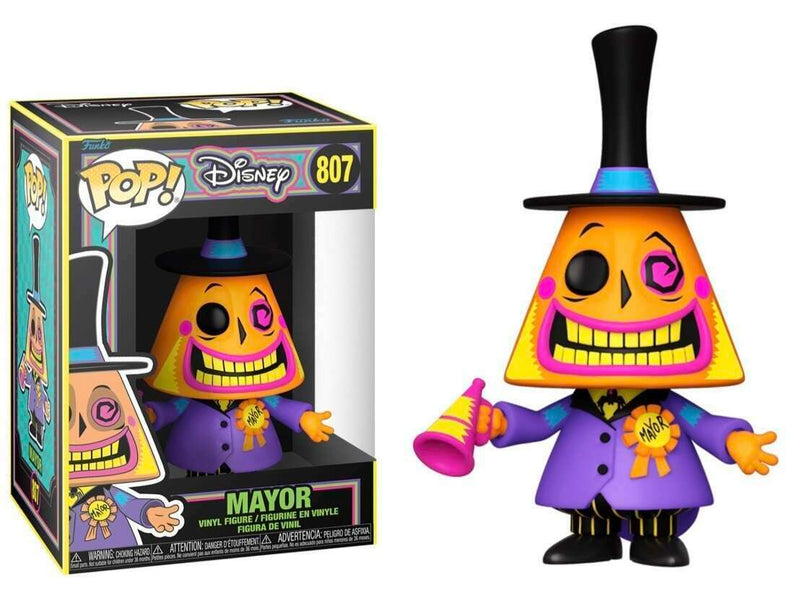 Mayor with Megaphone (Blacklight) (Nightmare before Christmas) - Destination Retro