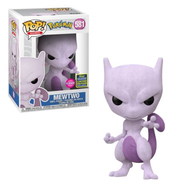Mewtwo (Flocked) [Summer Convention] (Pokemon) - Destination Retro