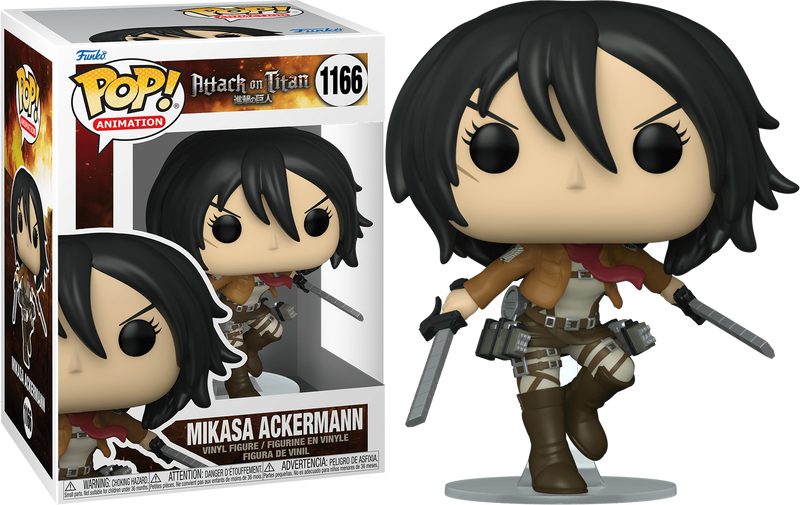 Mikasa Ackerman  (Action Pose) (Attack on Titan) - Destination Retro