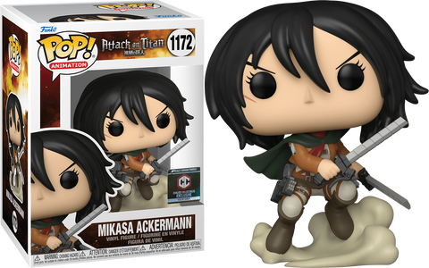 Mikasa Ackerman (Survey Corps Action Pose) (Special Edition Sticker) (Attack on Titan) - Destination Retro