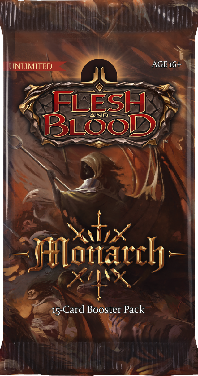 FLESH AND BLOOD  - MONARCH - UNLIMITED BOOSTER PACK - Destination Retro