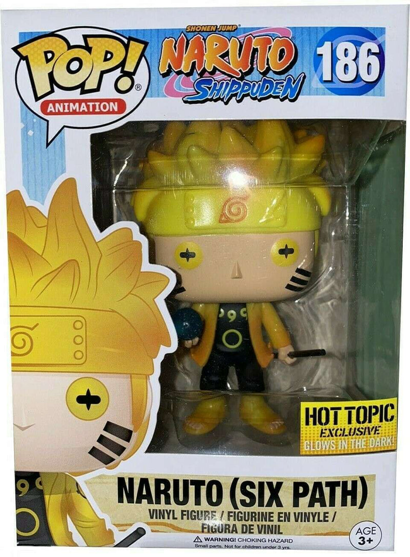 Naruto (Six Path) (Hot Topic GITD Exclusive Sticker) (Naruto Shippuden) - Destination Retro
