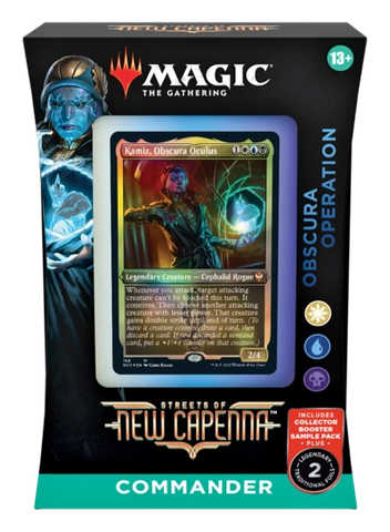MTG - STREETS OF NEW CAPENNA - COMMANDER DECK - OBSCURA OPERATION - Destination Retro