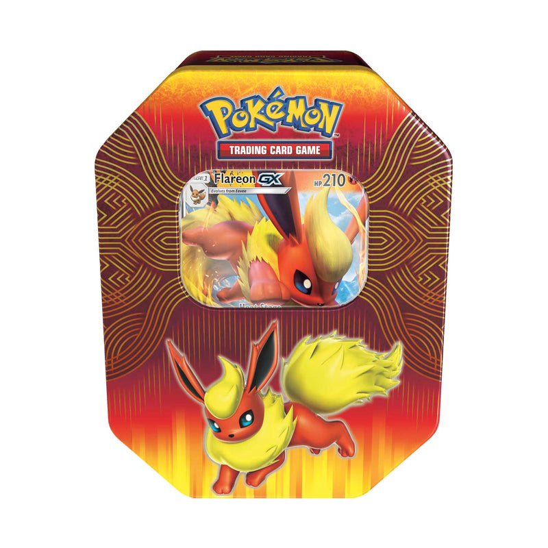 Pokémon TCG: Elemental Power Tin Featuring Flareon-GX - Destination Retro
