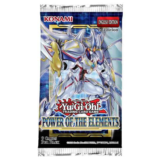 YU-GI-OH! - POWER OF THE ELEMENTS - BOOSTER PACK (1ST EDITION) - Destination Retro