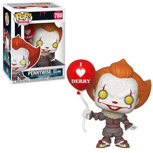 Pennywise with Balloon (I Heart Derry) (It) - Destination Retro