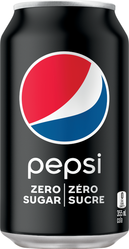 Pepsi Zero Sugar Soda Can - Destination Retro