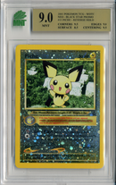 MNT - 9.0 - Pichu - Reverse Holo - Black Star Promo - Destination Retro
