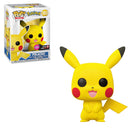 Pikachu (Flocked) (EB Exclusive Sticker) (Pokemon) - Destination Retro