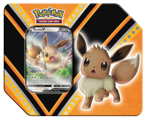 Pokemon TCG: V Powers Tin - Eevee V - Destination Retro