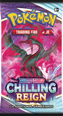 Pokémon TCG: Sword & Shield - Chilling Reign Booster Pack - Destination Retro