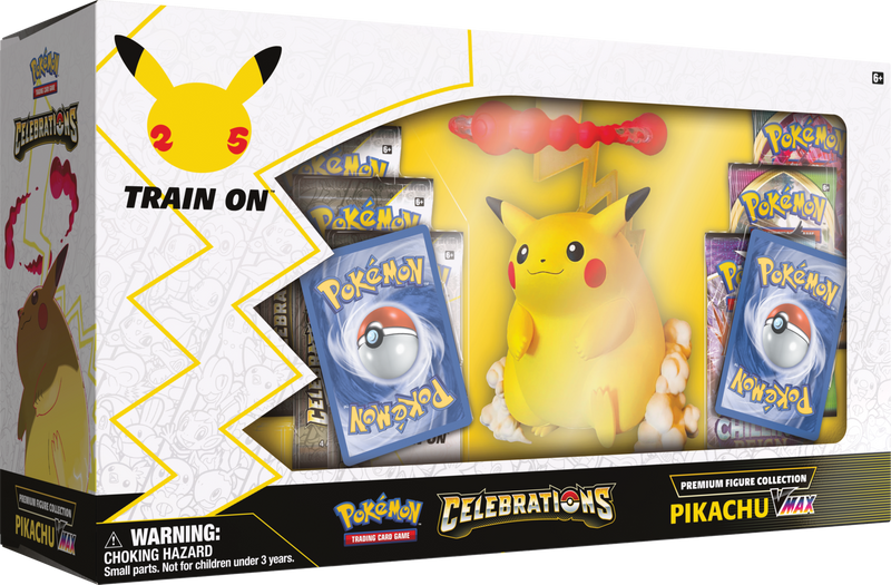 Pokémon TCG: Celebrations Premium Figure Collection - Pikachu VMAX - Destination Retro