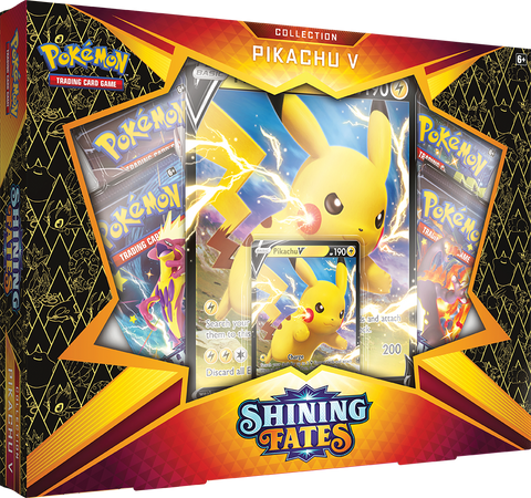 Pokémon TCG: Shining Fates - Pikachu V Collection - Destination Retro