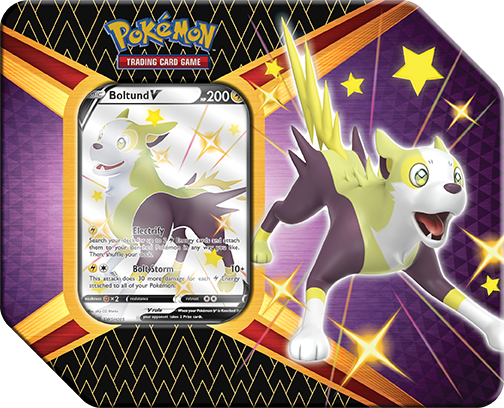 Pokémon TCG: Shining Fates Tin - Boltund V - Destination Retro