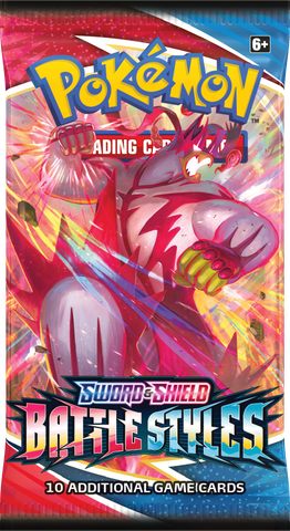 Pokémon TCG: Sword & Shield - Battle Styles Booster Pack - Destination Retro