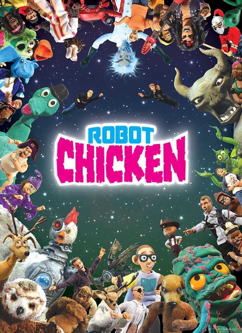 PUZZLES - Robot Chicken - It Was Only a Dream - 1000 PIECES - Destination Retro